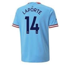 Manchester City Aymeric Laporte #14 Hemmatröja 2022-23 Korta ärmar